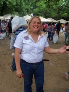 Nilde Escorche, coordinadora de Seguridad y Soberanía Alimentaria del municipio Araure 