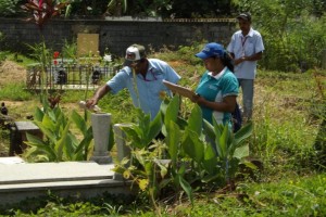 Saneamiento en el cementerio local para el control del “patas blancas”